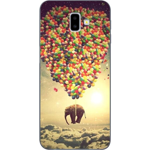 

Силиконовый бампер Candy для Samsung J6 Plus Galaxy J610 с рисунком Шарики