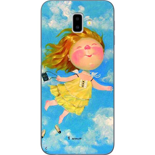 

Силиконовый бампер Candy для Samsung J6 Plus Galaxy J610 с рисунком Я летаю