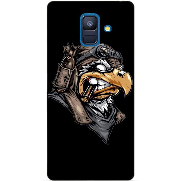 

Силиконовый чехол Candy для Samsung A6 2018 с рисунком Орел
