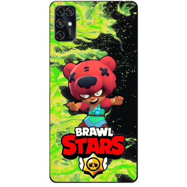 

Силиконовый чехол бампер Candy для ZTE Blade V2020 Smart с Героем Brawl Stars Нита