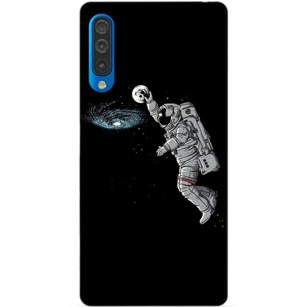 

Бампер силиконовый чехол Candy для Samsung A50 2019 Galaxy A505f с рисунком Баскетбол