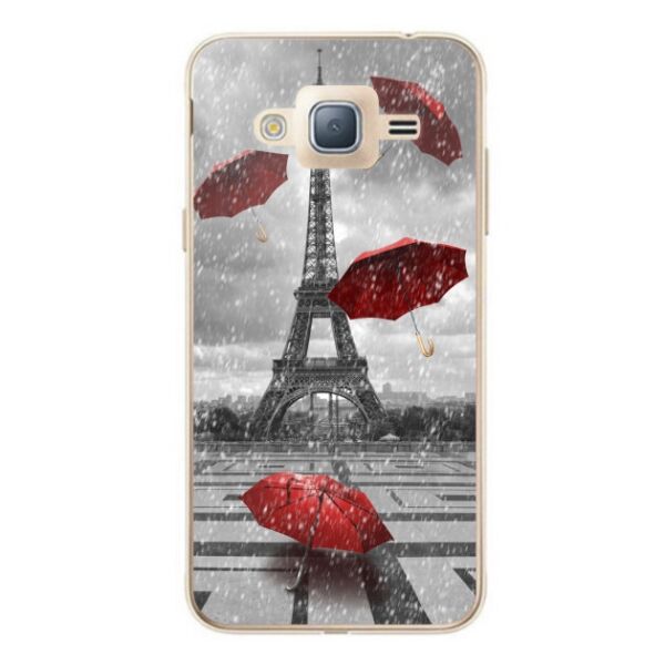 

Силиконовый бампер Candy для Samsung J7 Neo Galaxy J701 с рисунком Дождь в Париже
