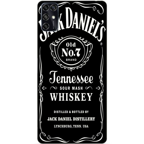 

Силиконовый чехол бампер Candy для ZTE Blade V2020 Smart с рисунком Jack Daniels