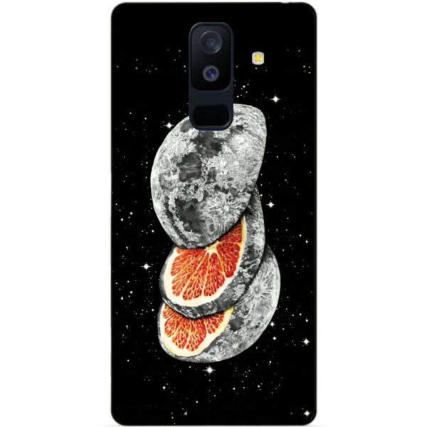 

Силиконовый чехол Candy для Samsung A6 Plus с рисунком Грейпфрут