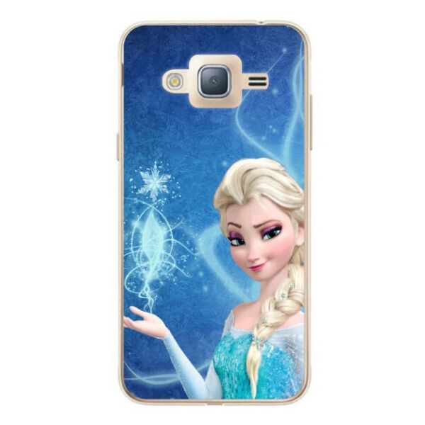 

Силиконовый бампер Candy для Samsung J7 Neo Galaxy J701 с рисунком Эльза