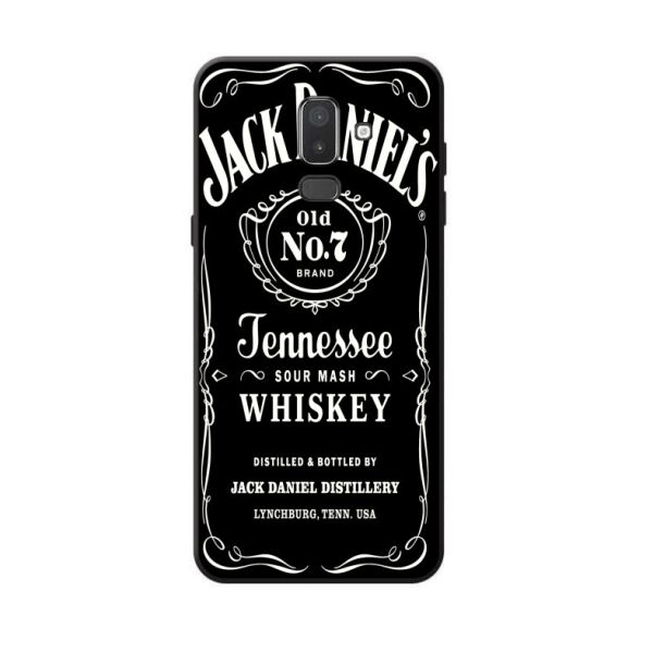 

Силиконовый бампер Candy для Samsung J8 Galaxy J810 с рисунком Jack Daniels
