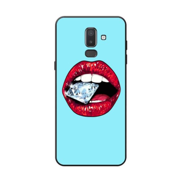 

Силиконовый бампер Candy для Samsung J8 Galaxy J810 с рисунком Алмаз