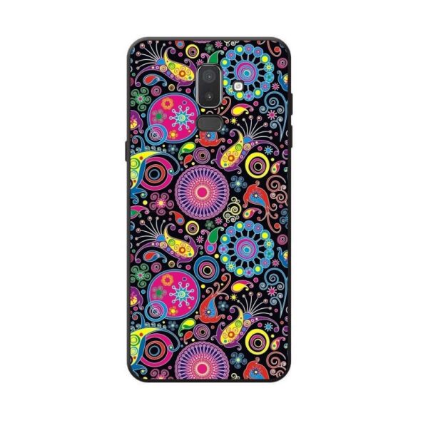 

Силиконовый бампер Candy для Samsung J8 Galaxy J810 с рисунком Восточные узоры