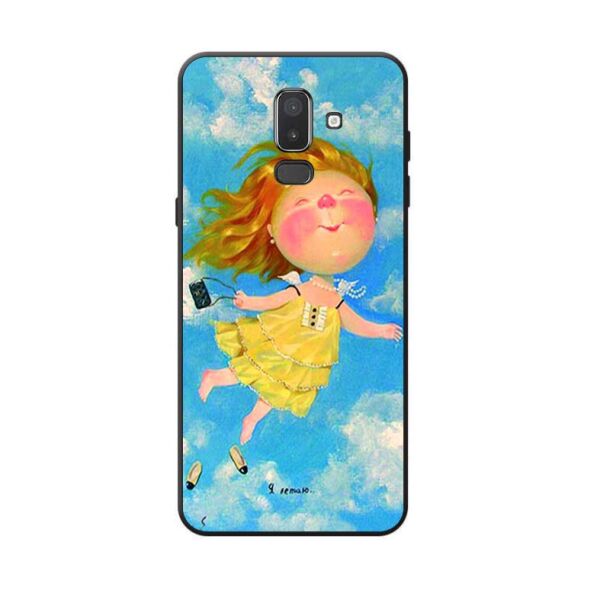 

Силиконовый бампер Candy для Samsung J8 Galaxy J810 с рисунком Гапчинская Я летаю