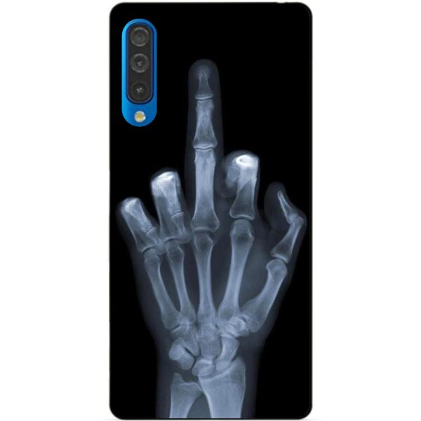 

Бампер силиконовый чехол Candy для Samsung A50 2019 Galaxy A505f с рисунком Рентген