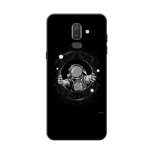 

Силиконовый бампер Candy для Samsung J8 Galaxy J810 с рисунком Космонавт