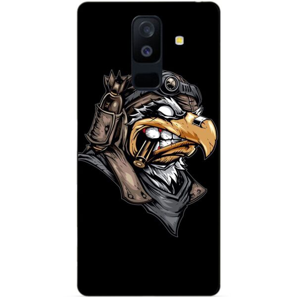 

Силиконовый чехол Candy для Samsung A6 Plus с рисунком Орел