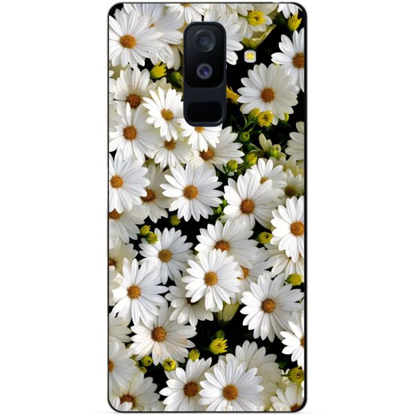 

Силиконовый чехол Candy для Samsung A6 Plus с рисунком Ромашки