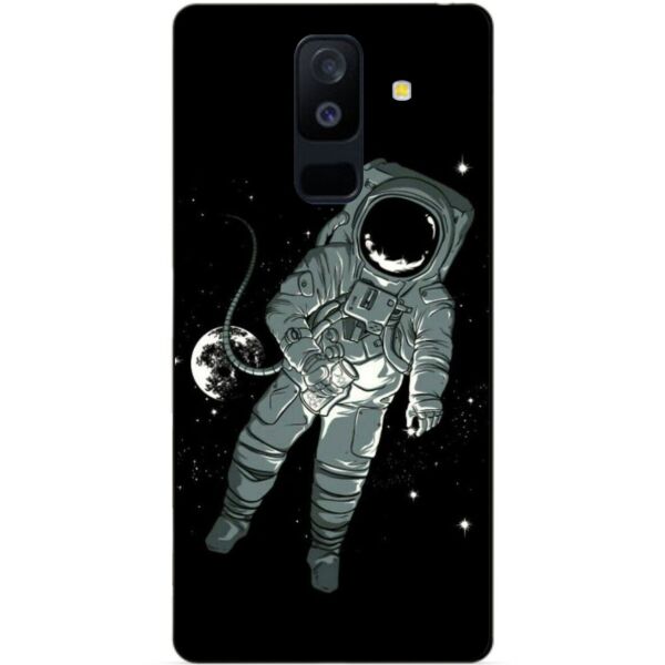 

Силиконовый чехол Candy для Samsung A6 Plus с рисунком Скафандр