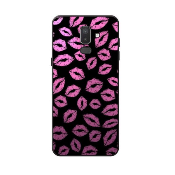 

Силиконовый бампер Candy для Samsung J8 Galaxy J810 с рисунком Поцелуи