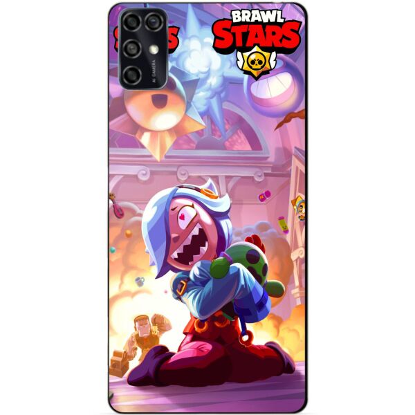 

Силиконовый чехол бампер Candy для ZTE Blade V2020 Smart с рисунком Бравл Старс Парк старр Колетт