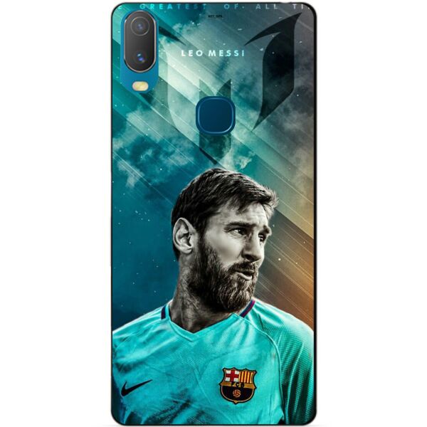 

Силиконовый бампер чехол Candy для Vivo Y11 с рисунком Messi Leo