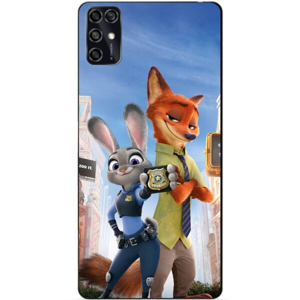 

Силиконовый чехол бампер Candy для ZTE Blade V2020 Smart с рисунком Джуди Зверополис