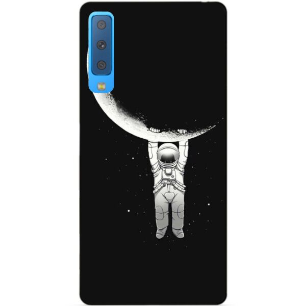 

Силиконовый чехол Candy для Samsung A7 2018 Galaxy A750 с рисунком Космос