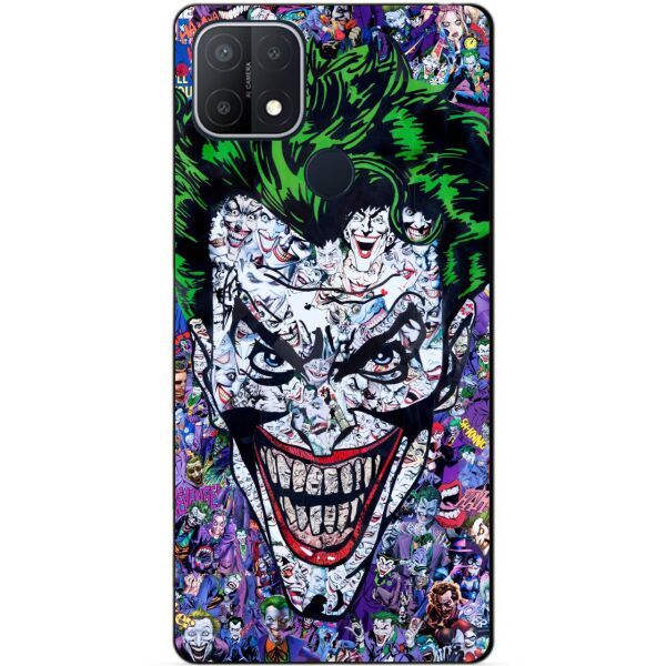 

Силиконовый бампер чехол Candy для Oppo A15 с рисунком Джокер