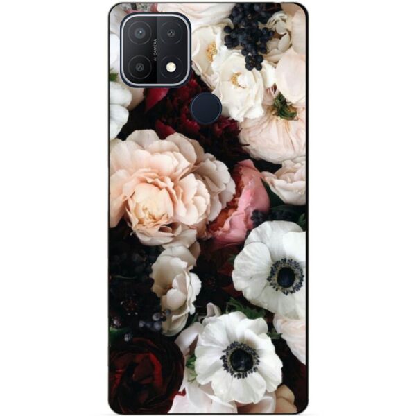 

Силиконовый бампер чехол Candy для Oppo A15 с рисунком Маки