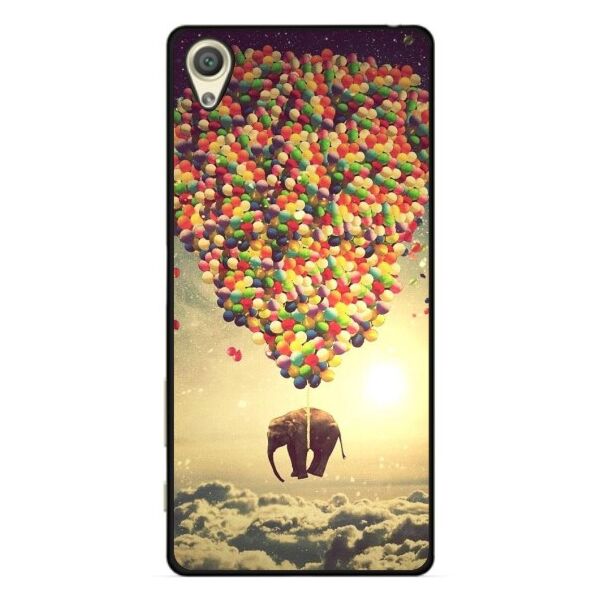 

Силиконовый бампер Candy для Sony Xperia Z L36h C6603 с рисунком Слон на шариках