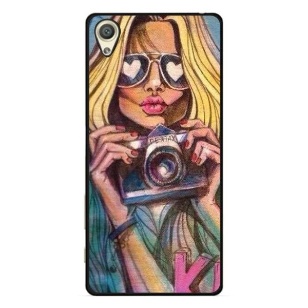 

Силиконовый бампер Candy для Sony Xperia Z L36h C6603 с рисунком Фотограф