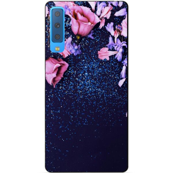 

Силиконовый чехол Candy для Samsung A7 2018 Galaxy A750 с рисунком Розы