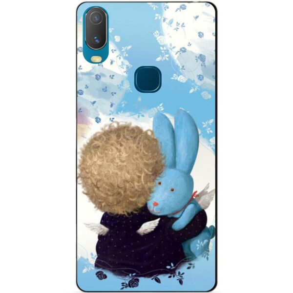 

Силиконовый бампер чехол Candy для Vivo Y11 с рисунком Зайка Гапчинская