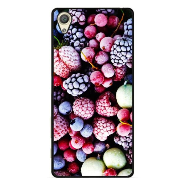 

Силиконовый бампер Candy для Sony Xperia Z L36h C6603 с рисунком Ягодный микс