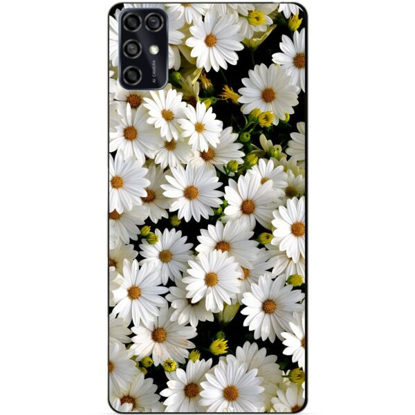

Силиконовый чехол бампер Candy для ZTE Blade V2020 Smart с рисунком Ромашки