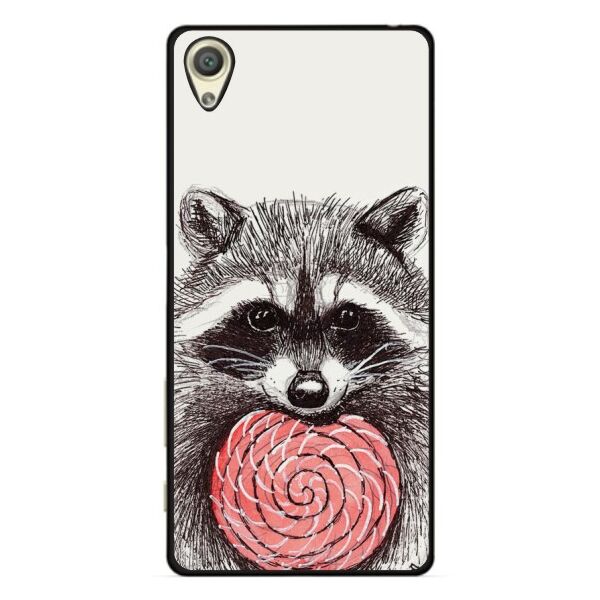 

Силиконовый бампер Candy для Sony XZ F8332 с рисунком Енот