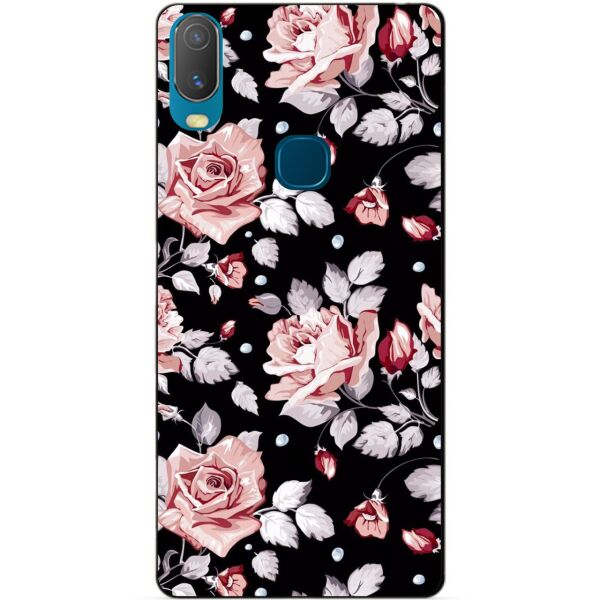 

Силиконовый бампер чехол Candy для Vivo Y11 с рисунком Розы