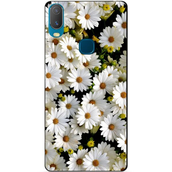 

Силиконовый бампер чехол Candy для Vivo Y11 с рисунком Ромашки