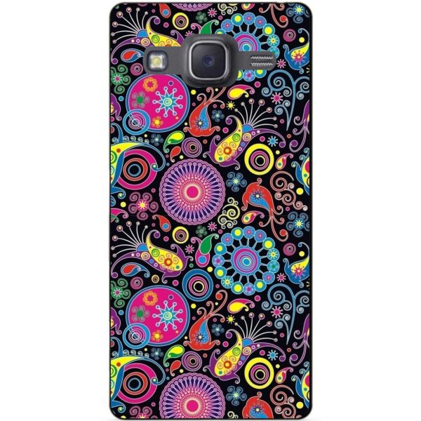 

Бампер силиконовый чехол Candy для Samsung J5 Galaxy J500 с рисунком Восточные узоры