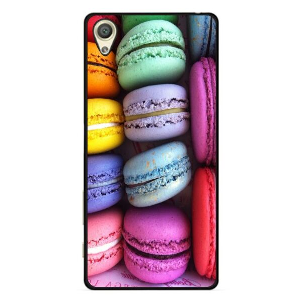

Силиконовый бампер Candy для Sony XZ F8332 с рисунком Макаруны