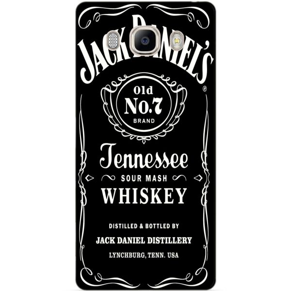 

Бампер силиконовый чехол Candy для Samsung J7 2016 Galaxy J710 с рисунком Jack Daniels