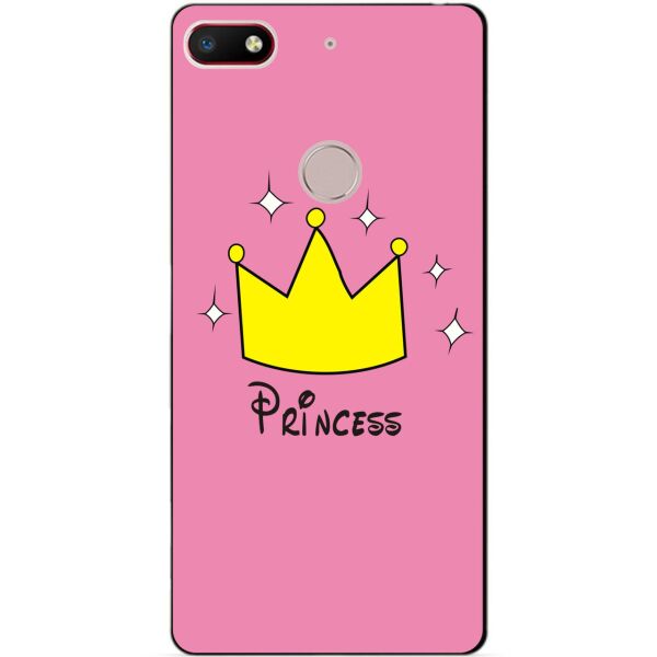 

Силиконовый чехол бампер Candy для ZTE Nubia V18 с рисунком Princess