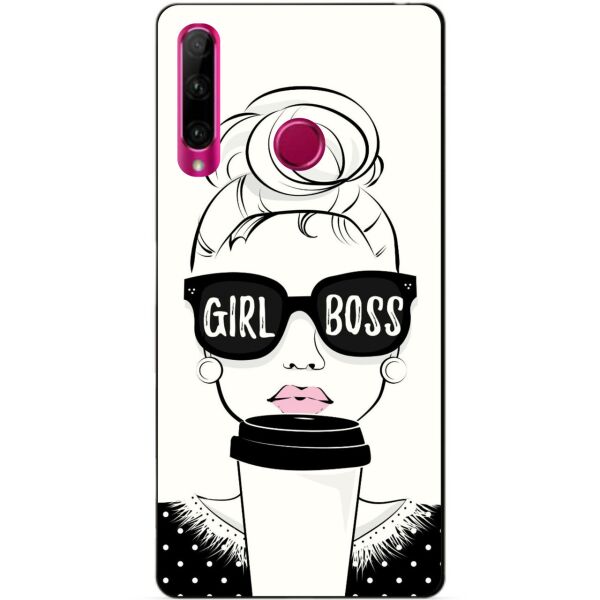 

Силиконовый чехол Candy для Samsung Galaxy A60 SM-A6060 с рисунком Girl Boss