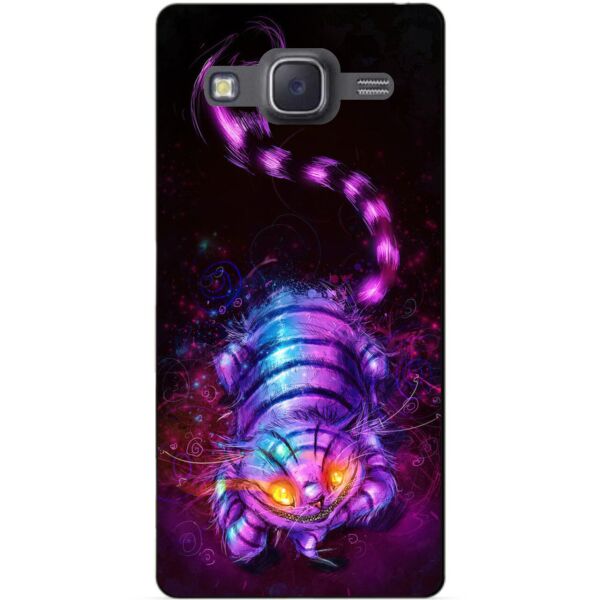 

Силиконовый чехол бампер с рисунком Candy для Samsung Galaxy J5 J500 Чеширский кот
