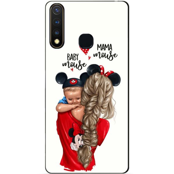 

Силиконовый бампер чехол Candy для Vivo Y19 с рисунком Mouse