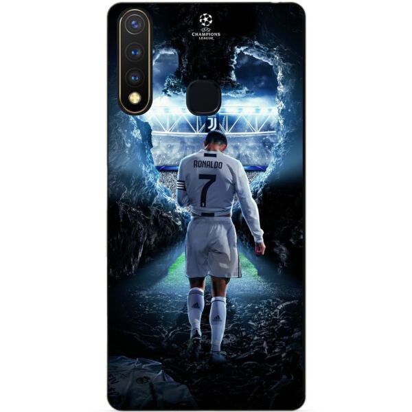 

Силиконовый бампер чехол Candy для Vivo Y19 с рисунком Ronaldo