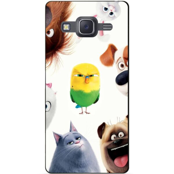 

Бампер силиконовый чехол Candy для Samsung J7 Galaxy J700 с рисунком Тайная Жизнь Домашних Животных