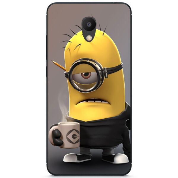 

Чехол силиконовая накладка Candy для Meizu M5 с рисунком Миньон