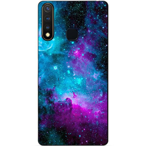 

Силиконовый бампер чехол Candy для Vivo Y19 с рисунком Галактика