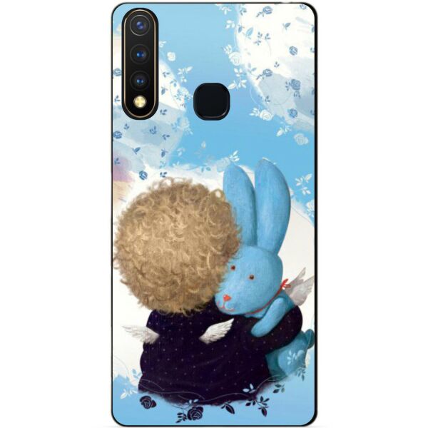 

Силиконовый бампер чехол Candy для Vivo Y19 с рисунком Зайка Гапчинская