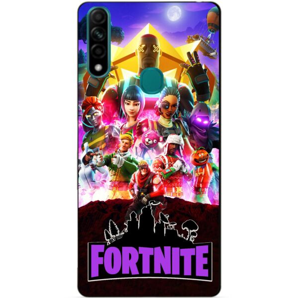 

Силиконовый бампер чехол Candy для Oppo A31 с рисунком Fortnite