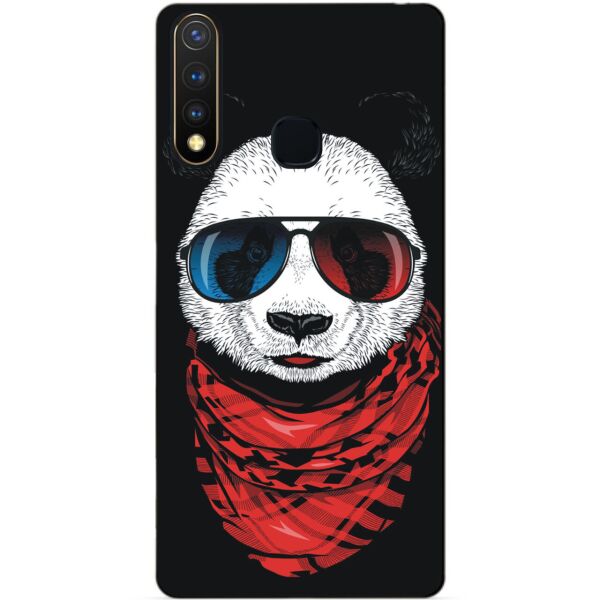 

Силиконовый бампер чехол Candy для Vivo Y19 с рисунком Панда