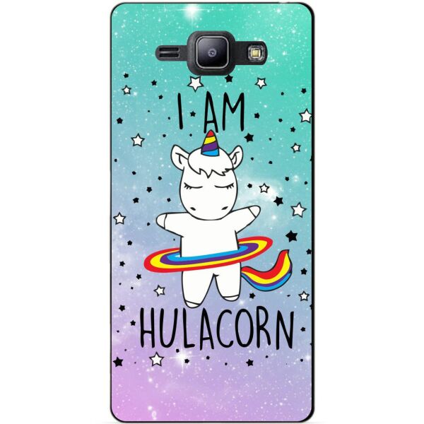 

Силиконовый чехол Candy для Samsung Galaxy J1 J100 с рисунком Единорог