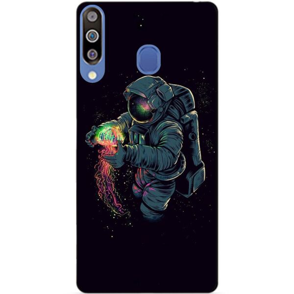 

Бампер силиконовый чехол Candy для Samsung M30 2019 Galaxy M305f с рисунком Медуза